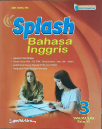 Image of Splash Bahasa Inggris 3/XII SMA/MA/SMK Kur. Merdeka