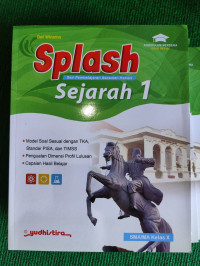 Image of SPLASH SEJARAH 1/ X SMA/MA